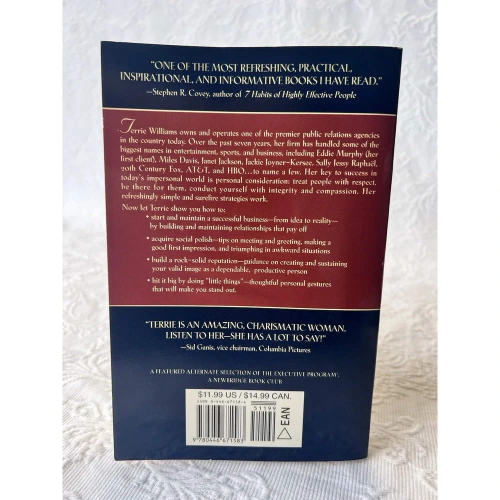 Personal Touch : Vintage Bestseller By Terrie Williams W/ Joe Cooney